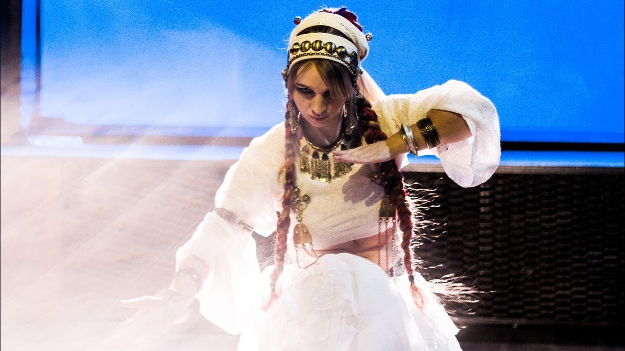 Tatiana Morgetta - Sirin Tribe - славянский tribal fusion @ Dragonfly tribe Party 