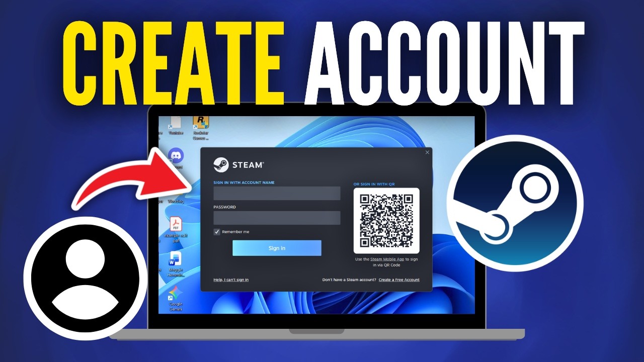 How To Create Steam Account