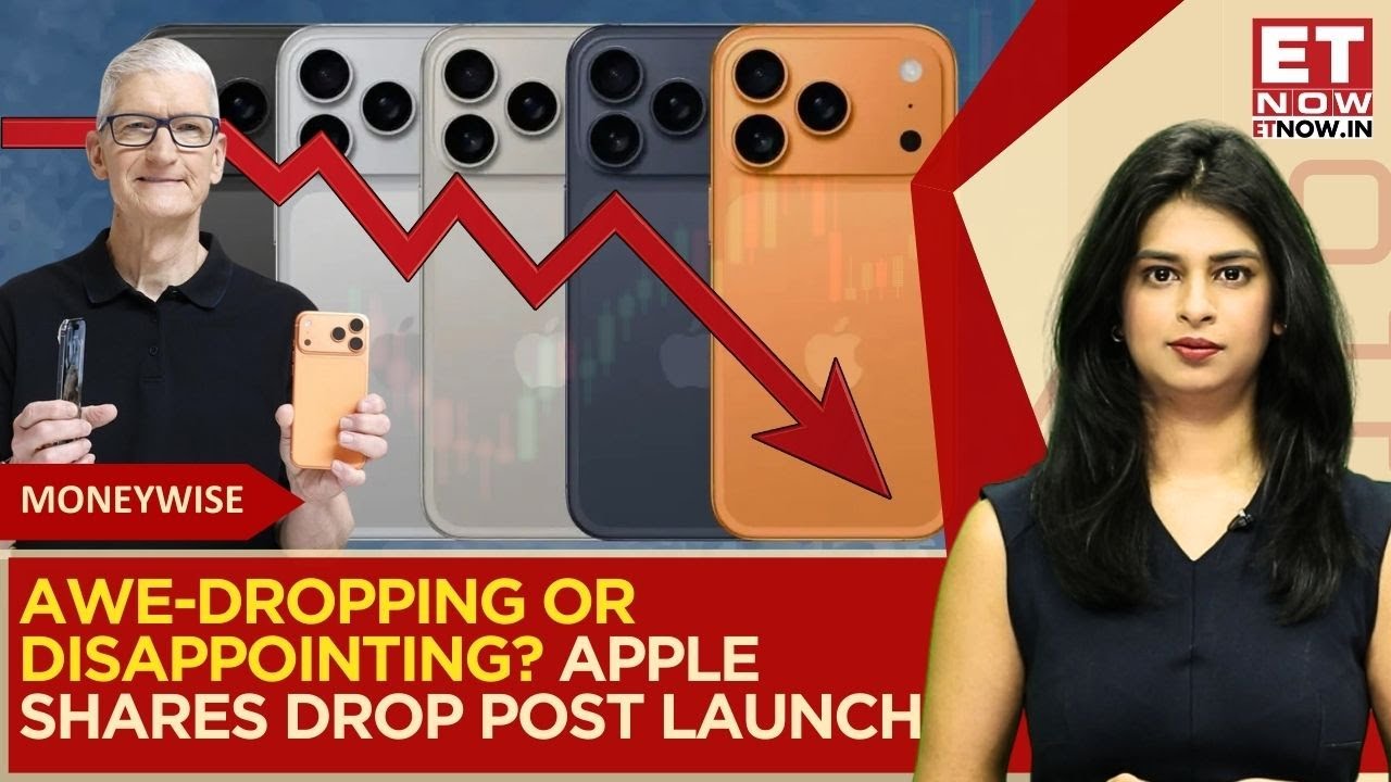 Apple's iPhone 17 Out; Stocks Drop After Awe-Dropping Event: Is Apple Losing The AI Race?