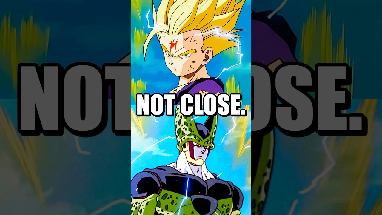 SSJ2 Gohan (MAX) VS Cell is NOT Close.