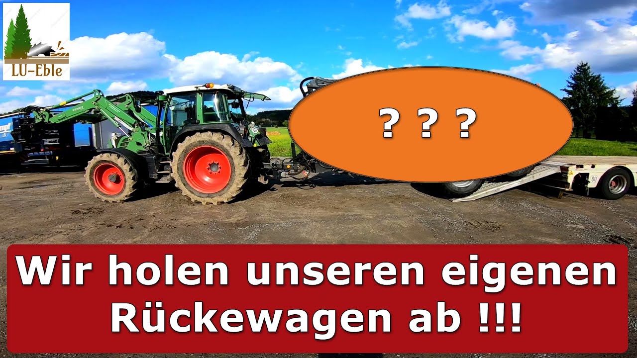 Wir holen unseren eigenen R&uuml;ckewagen ab | BMF 14T2Pro