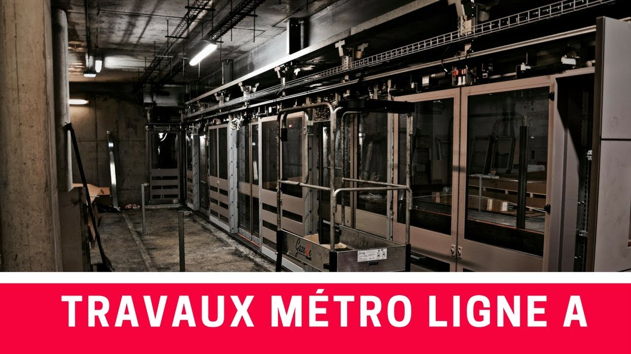 Immersion : 5 semaines de chantier pour la Ligne A