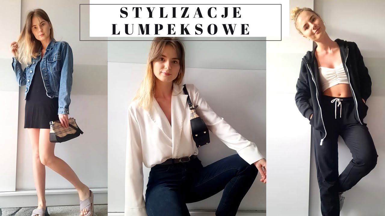 STYLIZACJE Z LUMPEKSU | MOJE ZDOBYCZE LUMPEKSOWE | LUMPEKS
