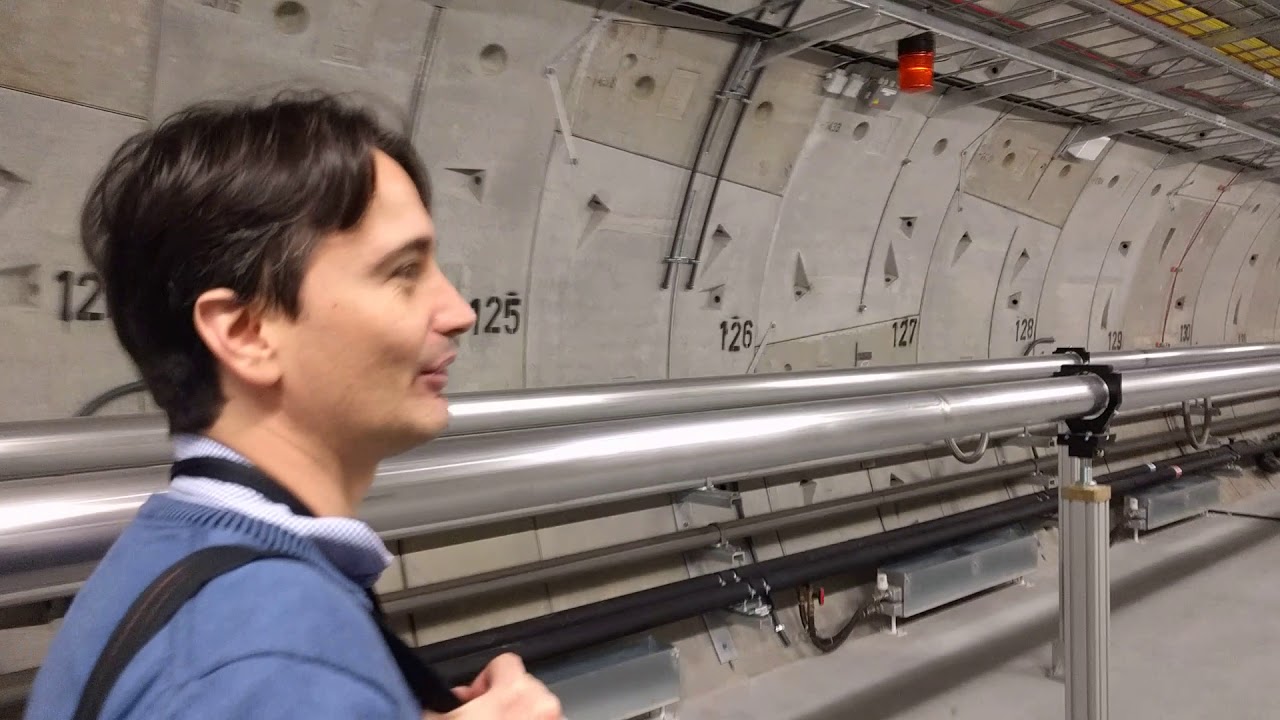 XFEL tunnel walk