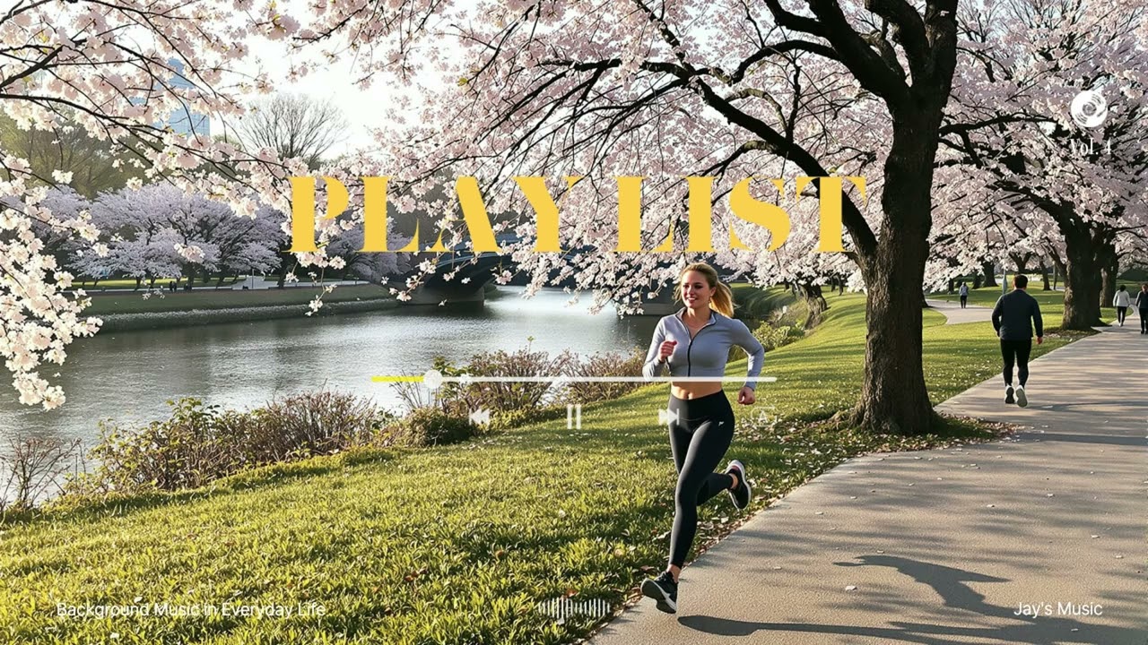 Playlist | (중간광고없음) 봄에 살랑살랑 러닝하기 좋은 노래  | work out music! Exciting song!