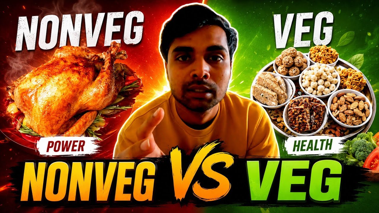 NONVEG VS VEG ..#SeentheGaurav