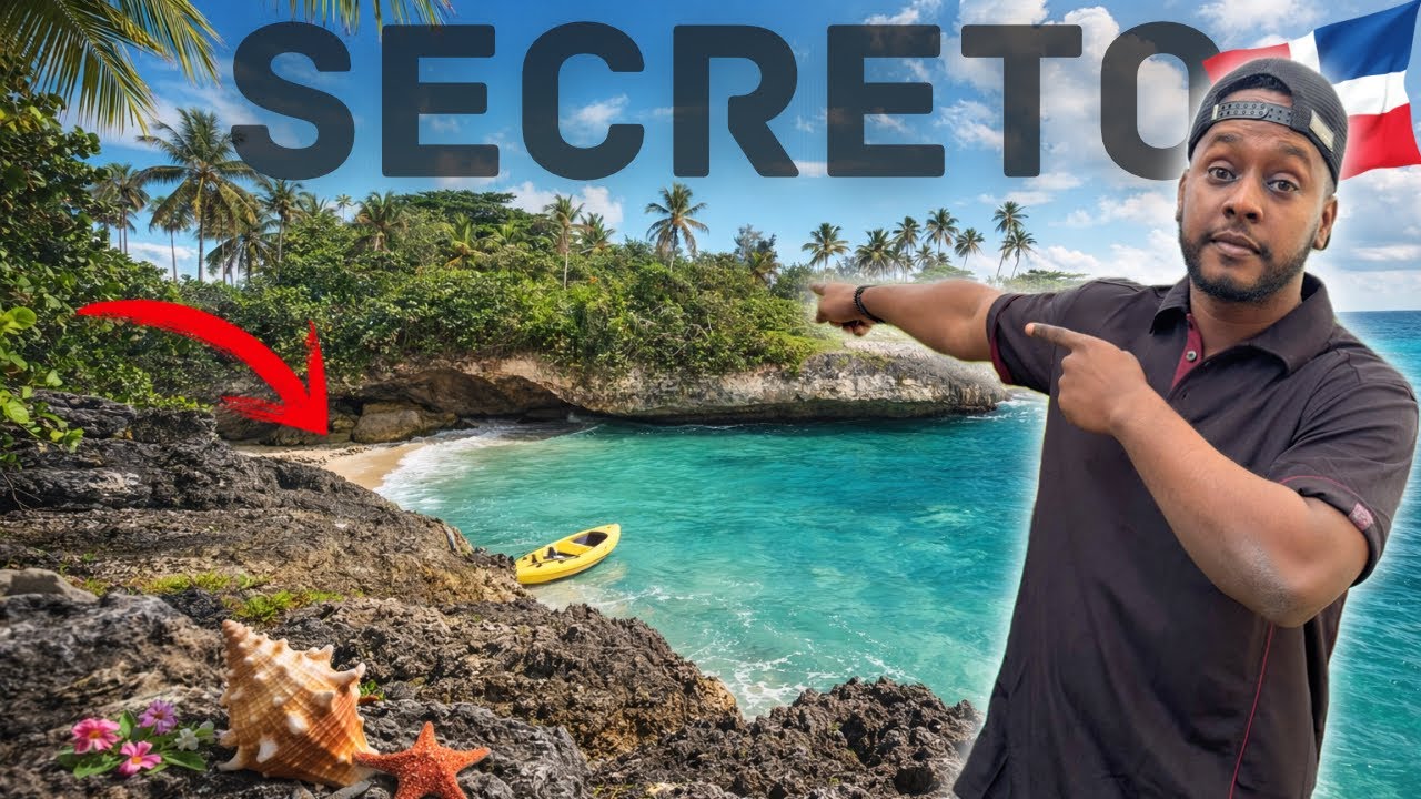 Llegué a una playa escondida que no sale en los mapas 🤯