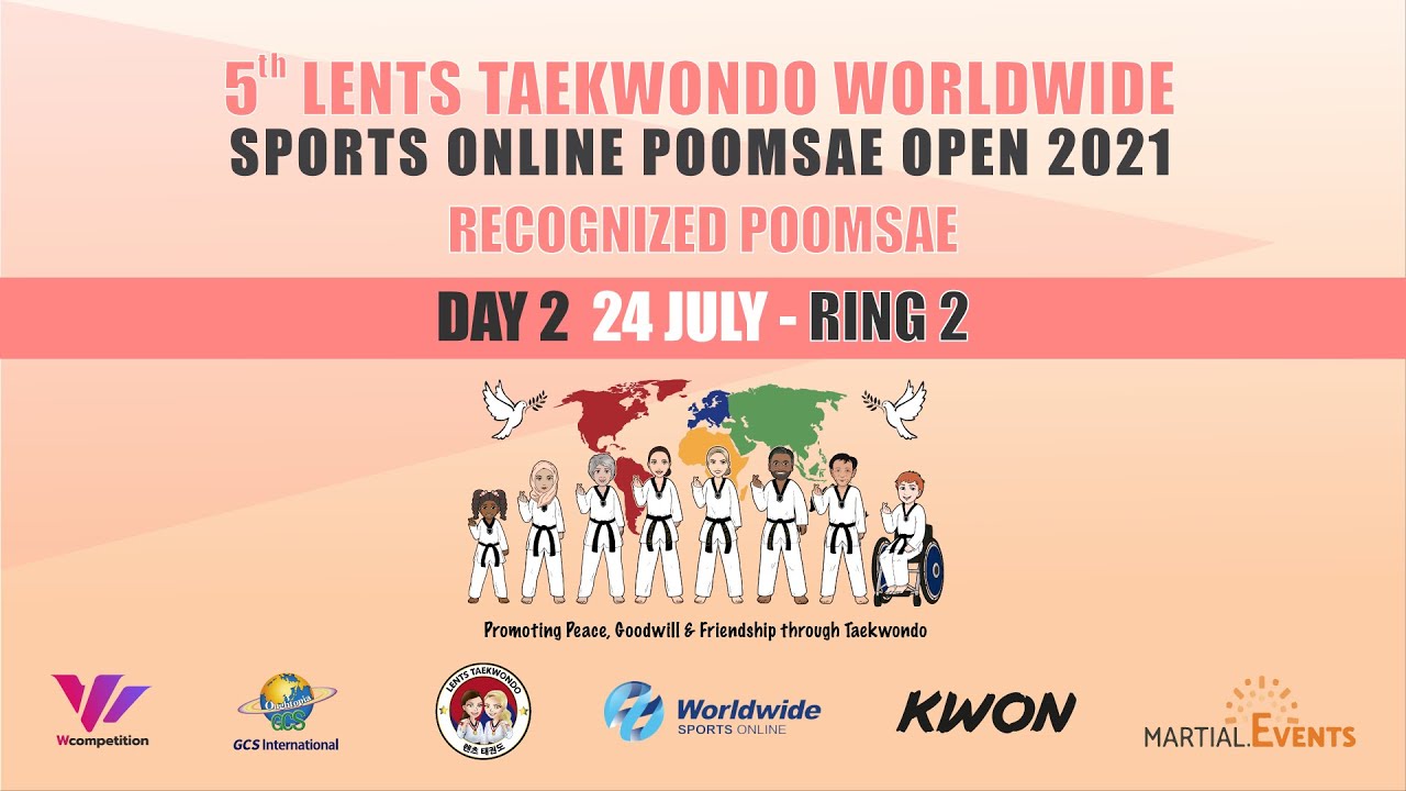 DAY 2 / RING 2 5th Lents Taekwondo Worldwide Sports Online Poomsae Open 2021