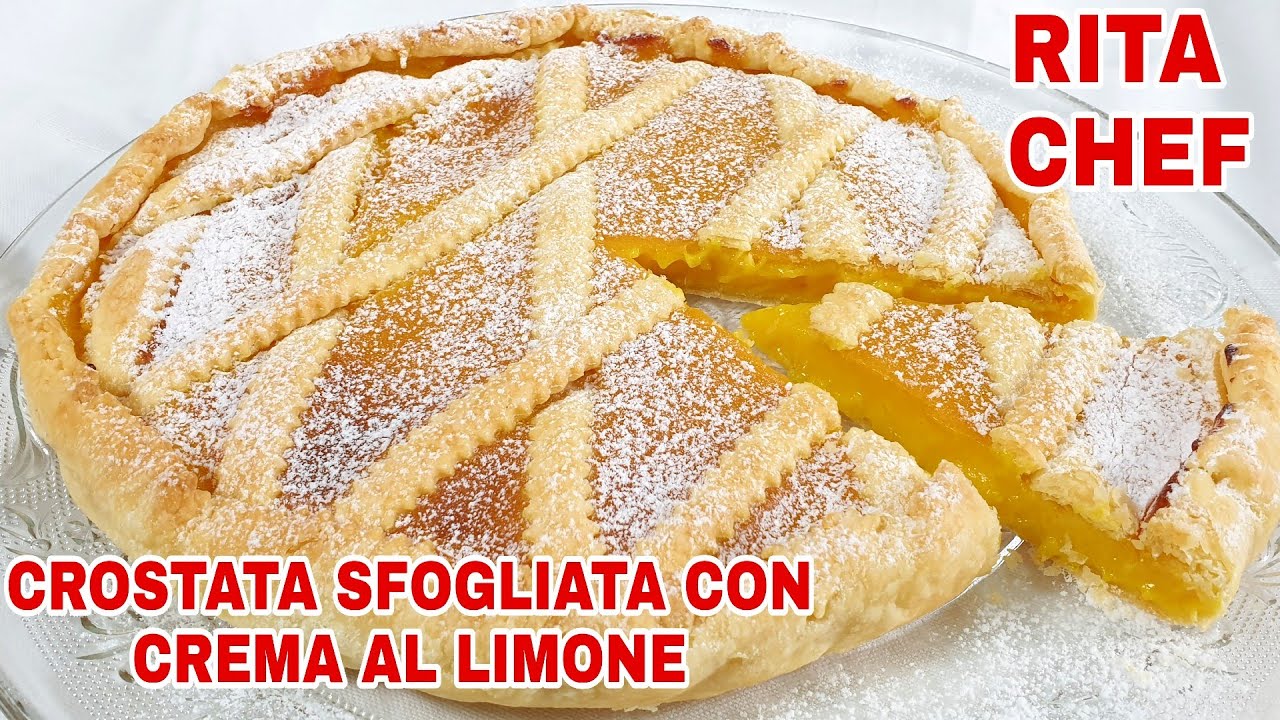 ⭐СЛОЕНОЕ ТЕСТО ТОРТ С ЛИМОННЫМ КРЕМОМ РИТА ШЕФ-ПОВАРА🍋