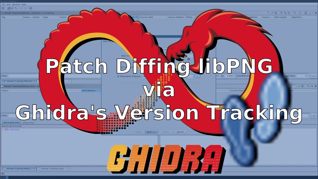 Ghidra: исправление различий libPNG (через инструмент отслеживания версий)