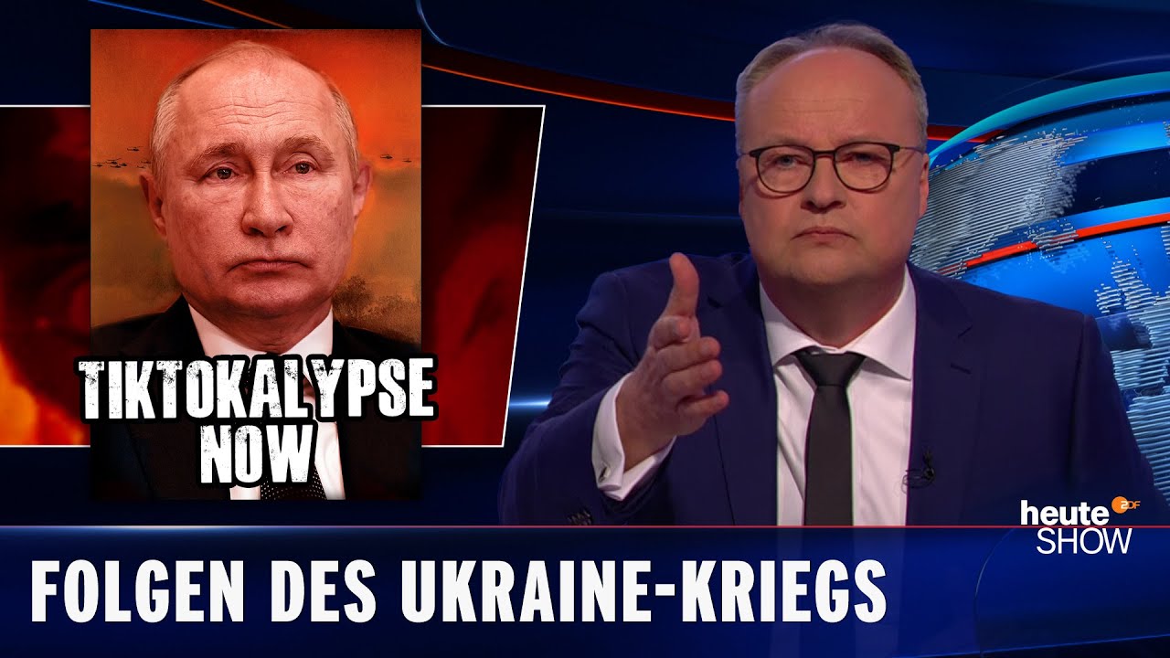 So wird Putins Propaganda über TikTok verbreitet | heute-show vom 27.05.2022