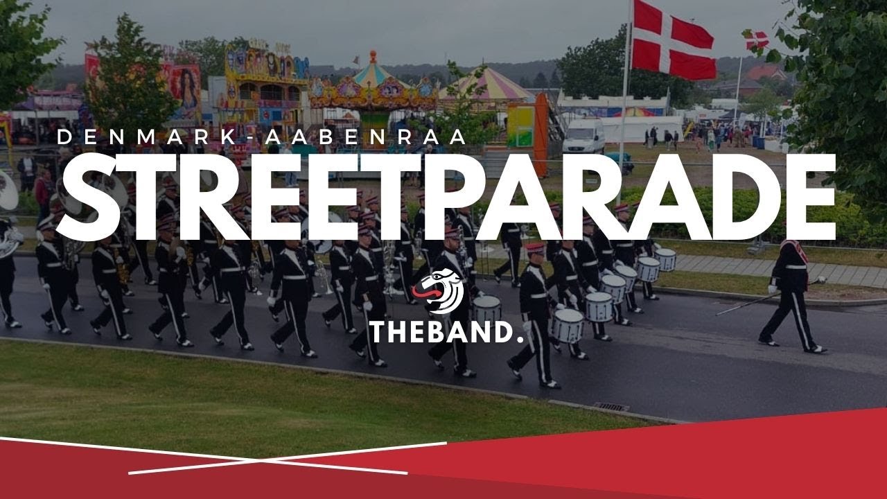 Exempel THEBAND. -  Streetparade - Denmark Aabenraa