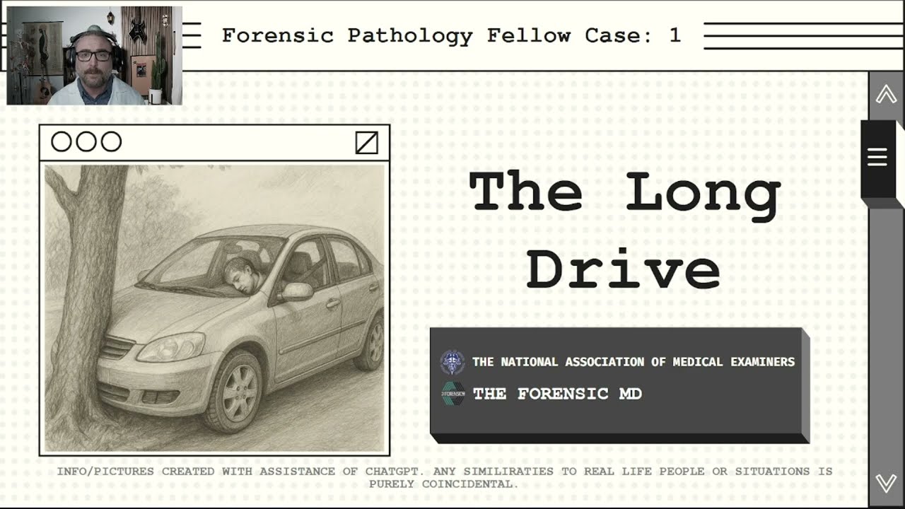 Forensic Pathology Fellow Case #1: The Long Drive