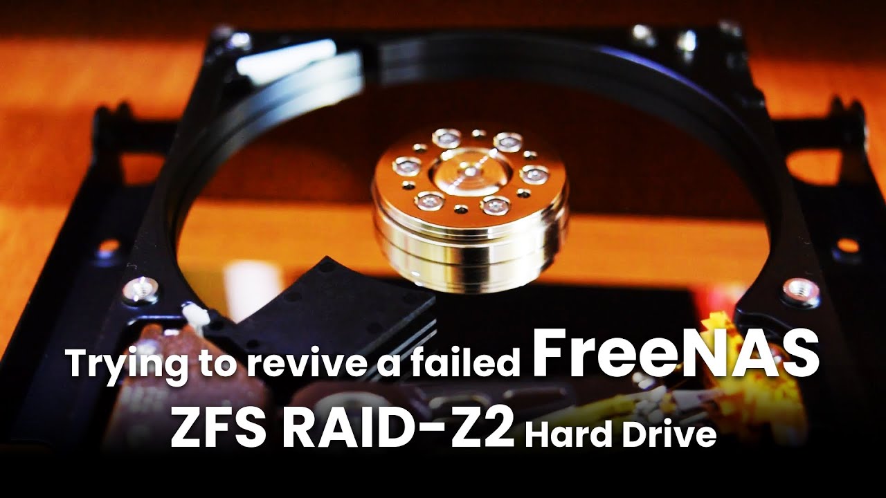 0xe Trying to revive a failed FreeNAS ZFS RAID-Z2 pool Hard Drive | VLOG | #NAS #FreeNAS