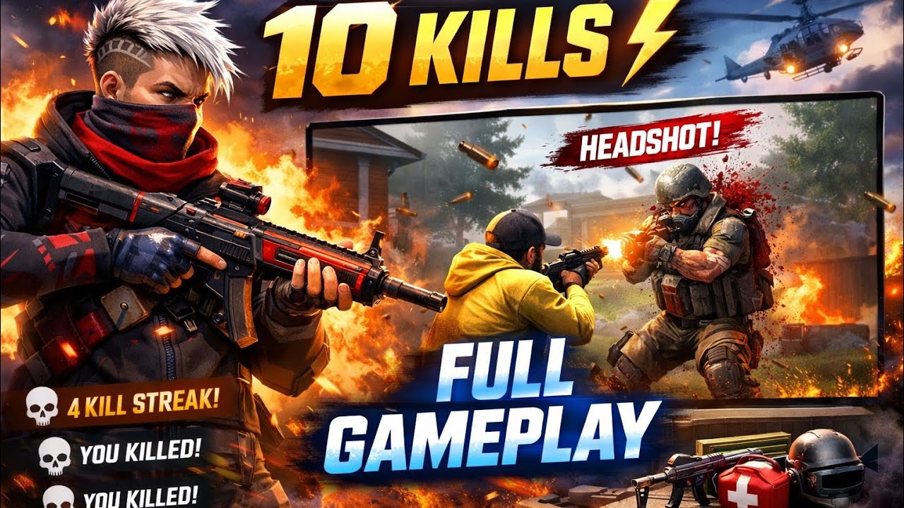 10 KILLS ☠️M10 WITH 3 CHIPS 💫⚡AND WOODPECKER HEADSHOT ⚡💥