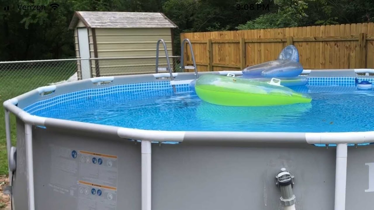 Intex 15 x 48 Prism Frame Pool Review and Mods