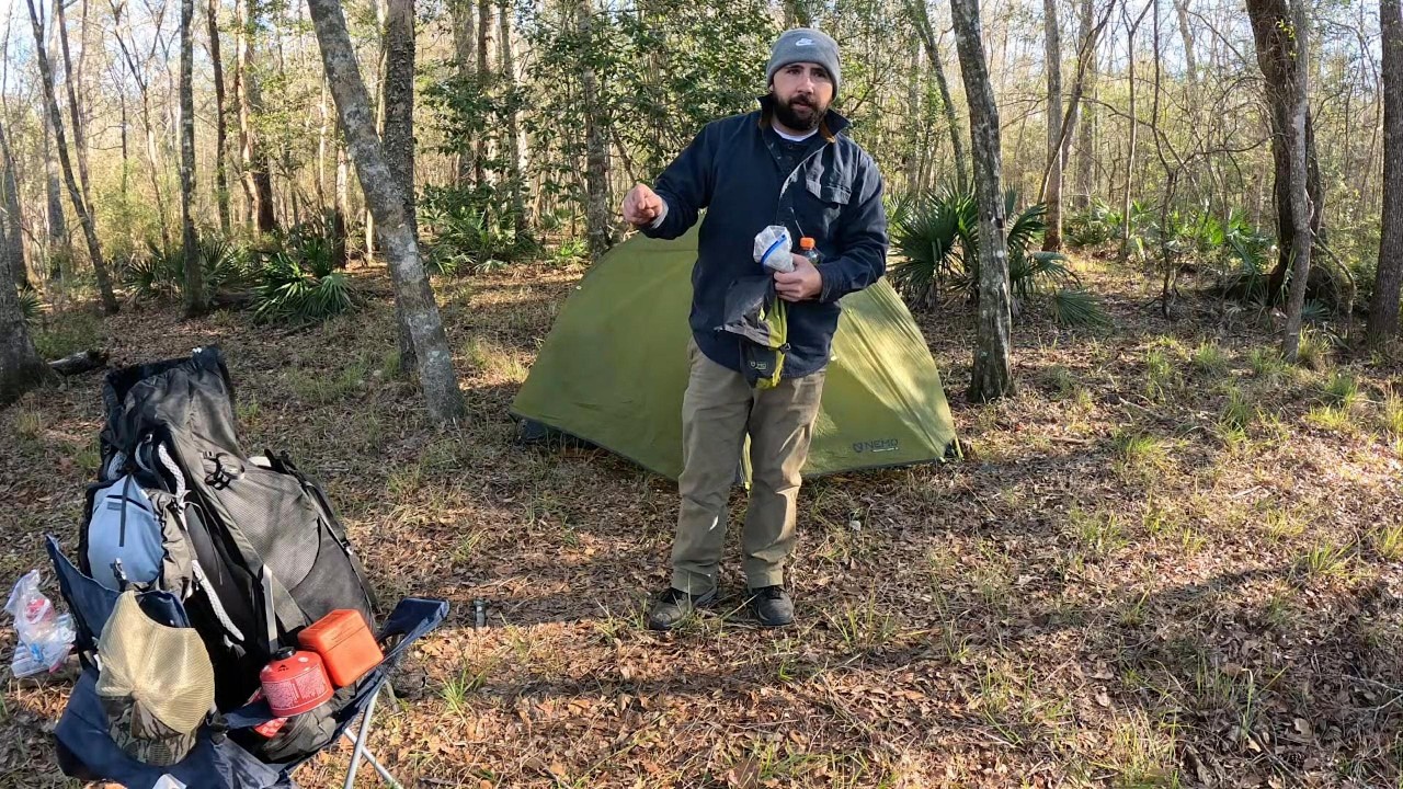 SOLO CAMP ON THE OCHLOCKNEE RIVER