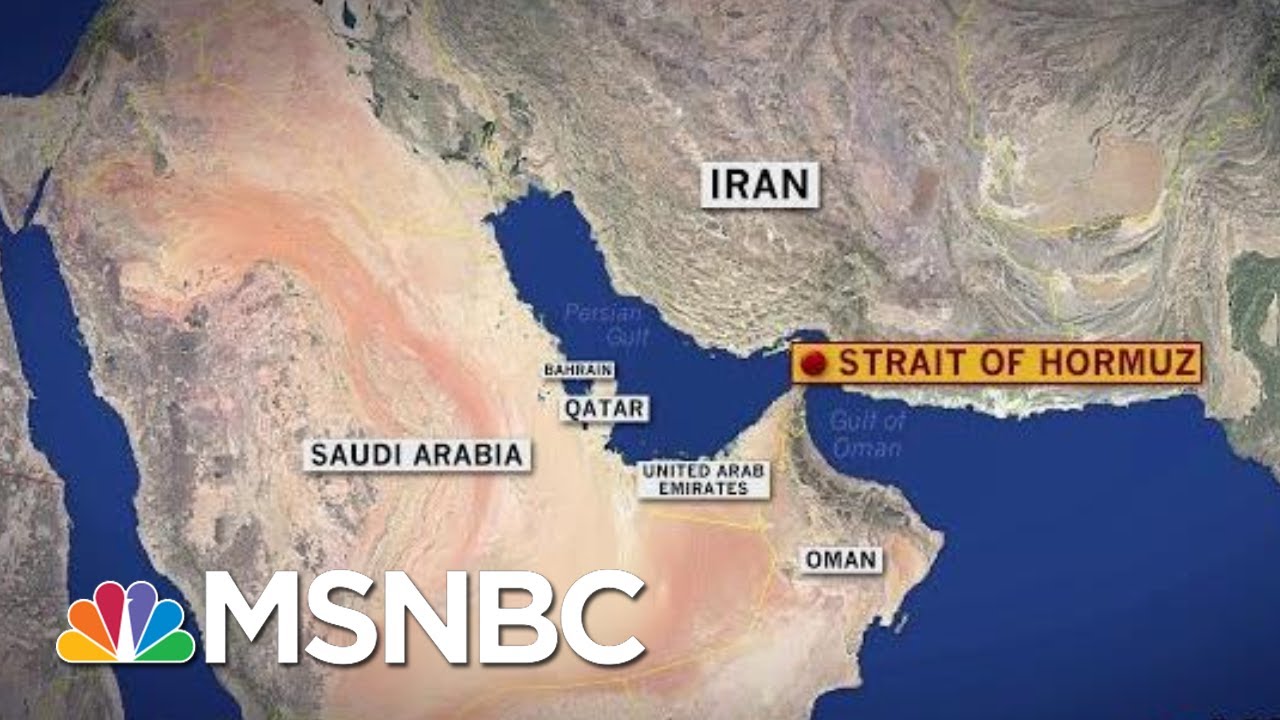 British-Flagged Ship Reportedly Seized By Iran In Strait Of Hormuz | MSNBC