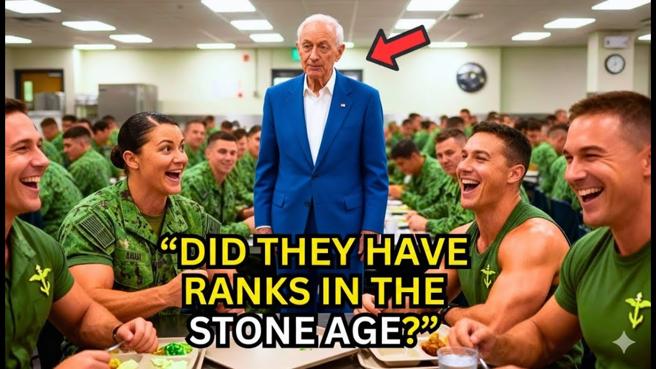 SEAL Jokingly Asked For the Old Veteran's Rank &mdash; Until His Reply Made the Entire Mess Hall Freeze