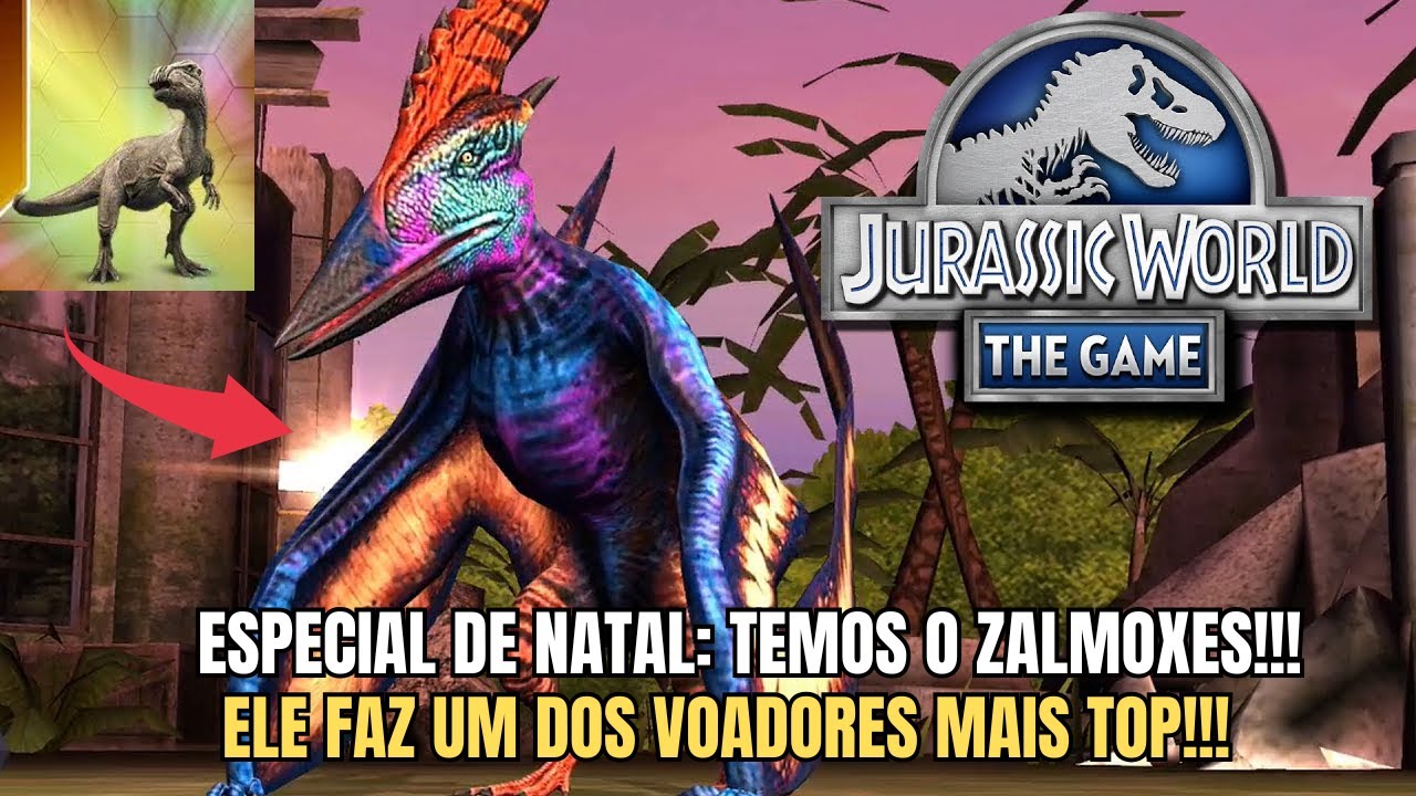 ESPECIAL DE NATAL: DESBLOQUEAMOS O ZALMOXES E PODEMOS TER UM HÍBRIDO INSANO!!! - Jurassic World