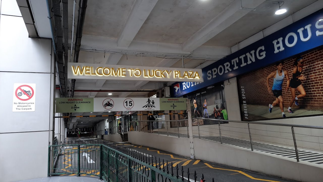 TAMBAYAN NG MGA PINOY SA SINGAPORE // LUCKY PLAZA