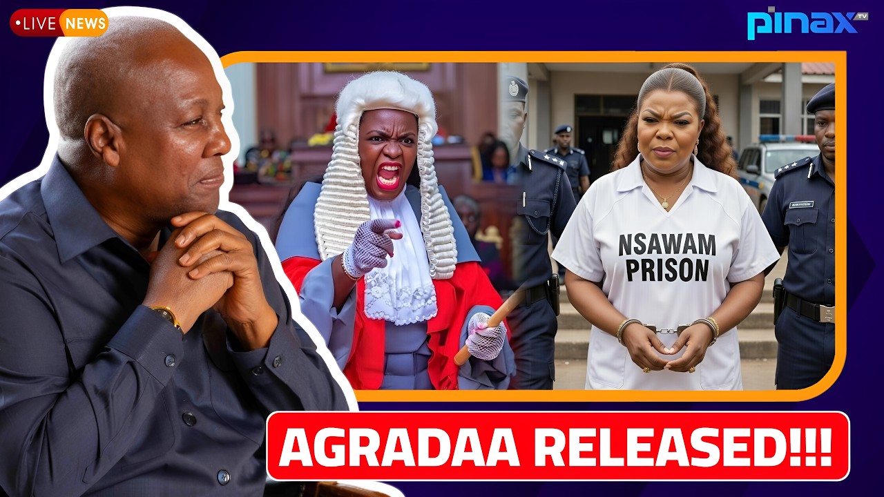 🚨 BREAK: Nsawam Prisons SHUTDOWN, Mahama Orders Agradaa Release Members  St0rms Prisons for Release