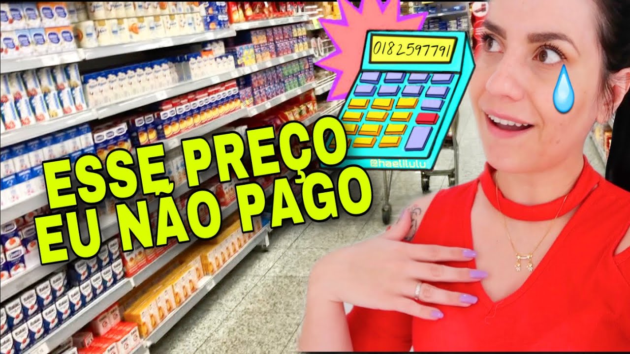 COMPRAS NO MERCADO DA SEMANA PARA O DIA DAS MÃES