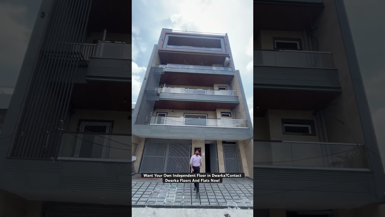 DDA Approved Independent Floor in a Gated Community Dwarka #dwarka #dwarkaexpressway #4bhk #3bhk