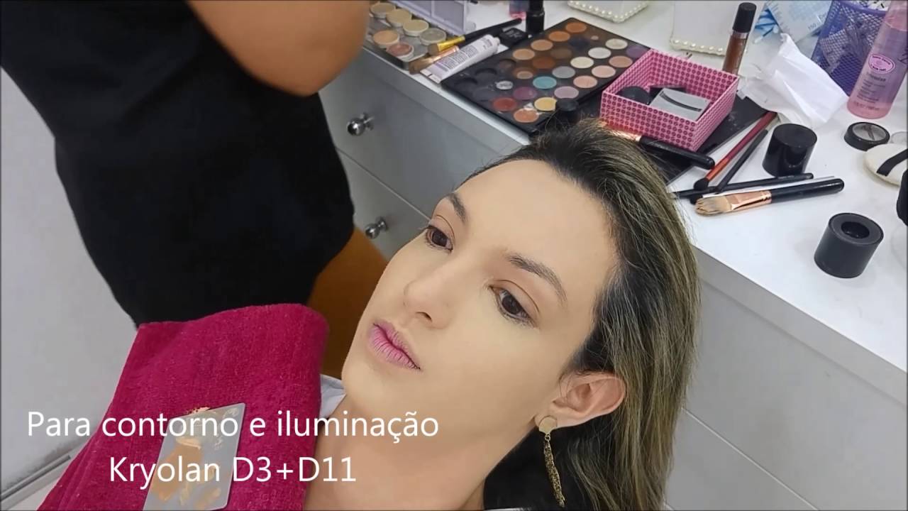 Semi Cut Crease em Tons de Marsala - Maquiando Cliente