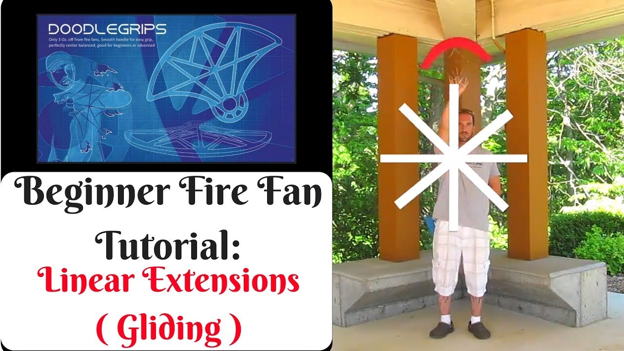 Linear Extensions (Gliding) A Beginner Fire Fan Tutorial