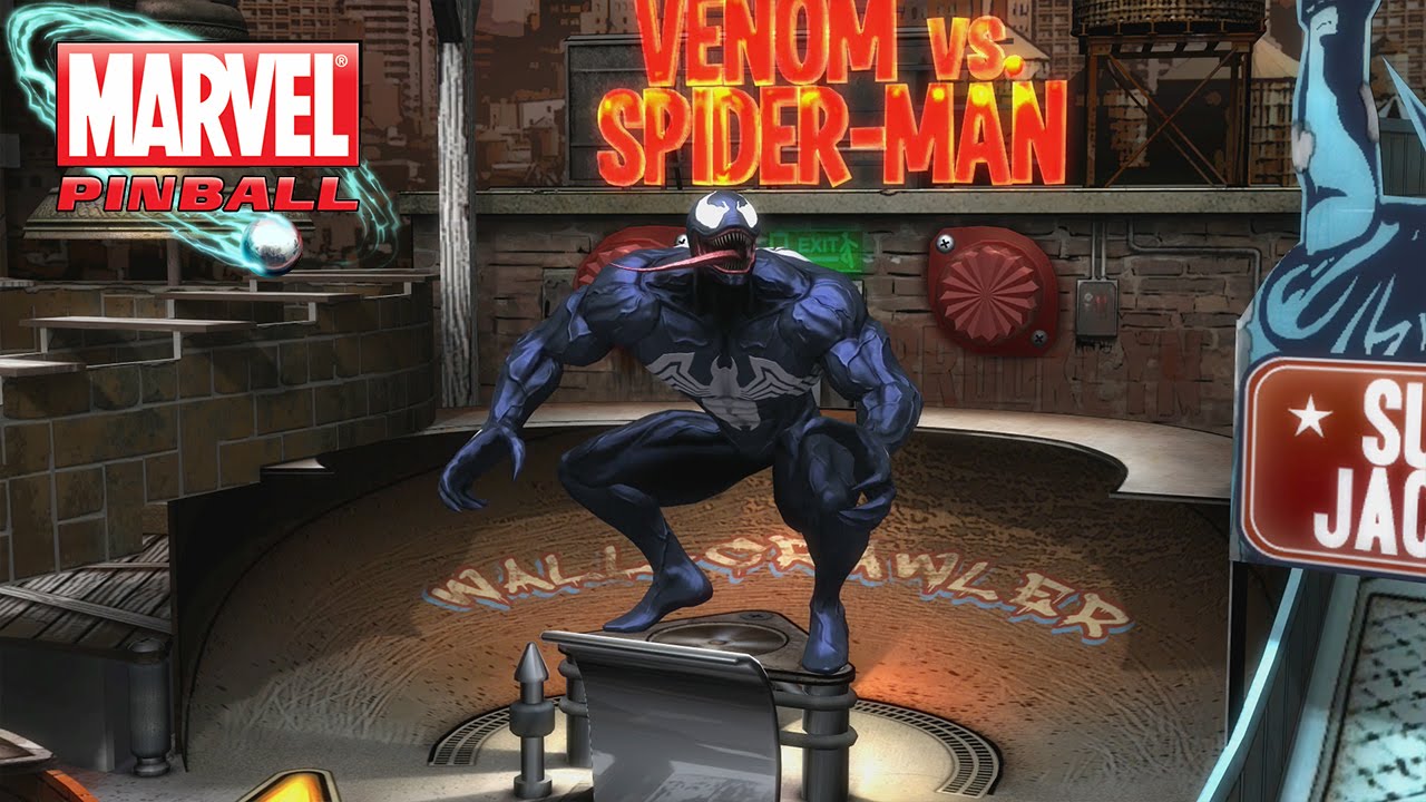 Marvel Pinball: Venom - Black Suit Symbiote (High-Score Gameplay, Pinball FX2)