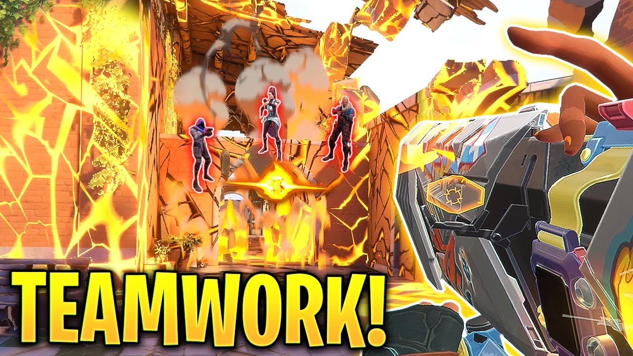 Valorant: What PERFECT Team work looks like... - Perfect Synergy & OP Ultimates - Valorant Moments