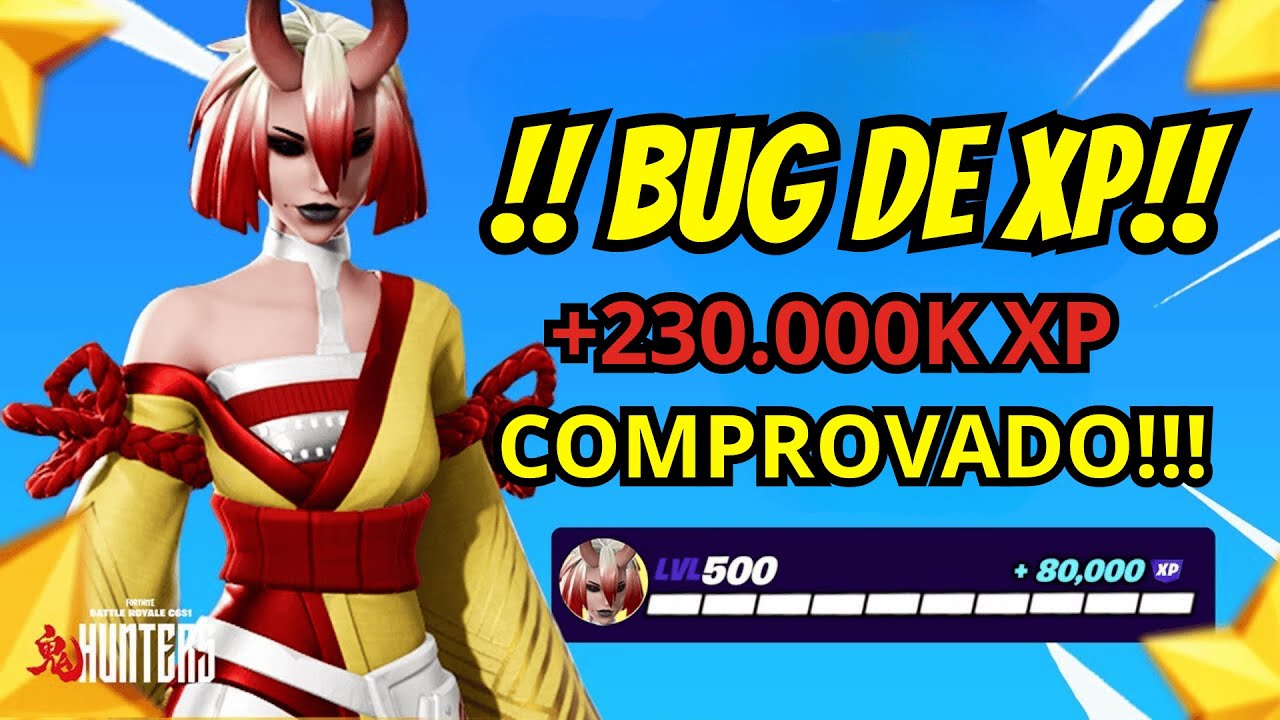 *BUG DE XP SEM TEMPORIZADOR* MAPA de XP no CAPÍTULO 6 FORTNITE! (230.000K XP) #fortnite  #fortnitebr