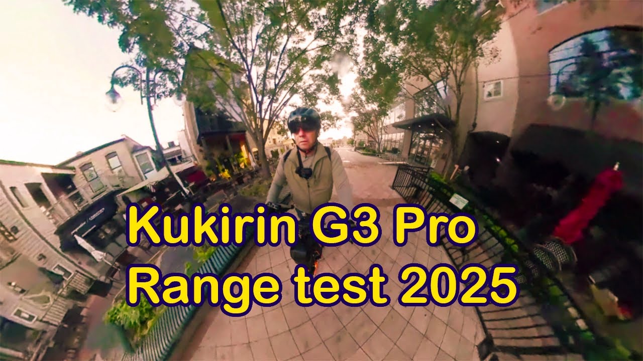 Kukirin G3 Pro Range Test USA