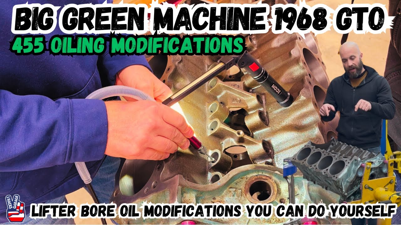 Pontiac 455 Lifter Bore Oiling Modification You Can Do Yourself for About 20 Bucks! #engine