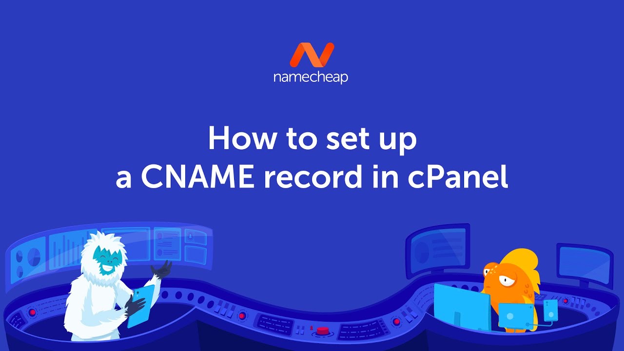 How to set up a CNAME record in cPanel