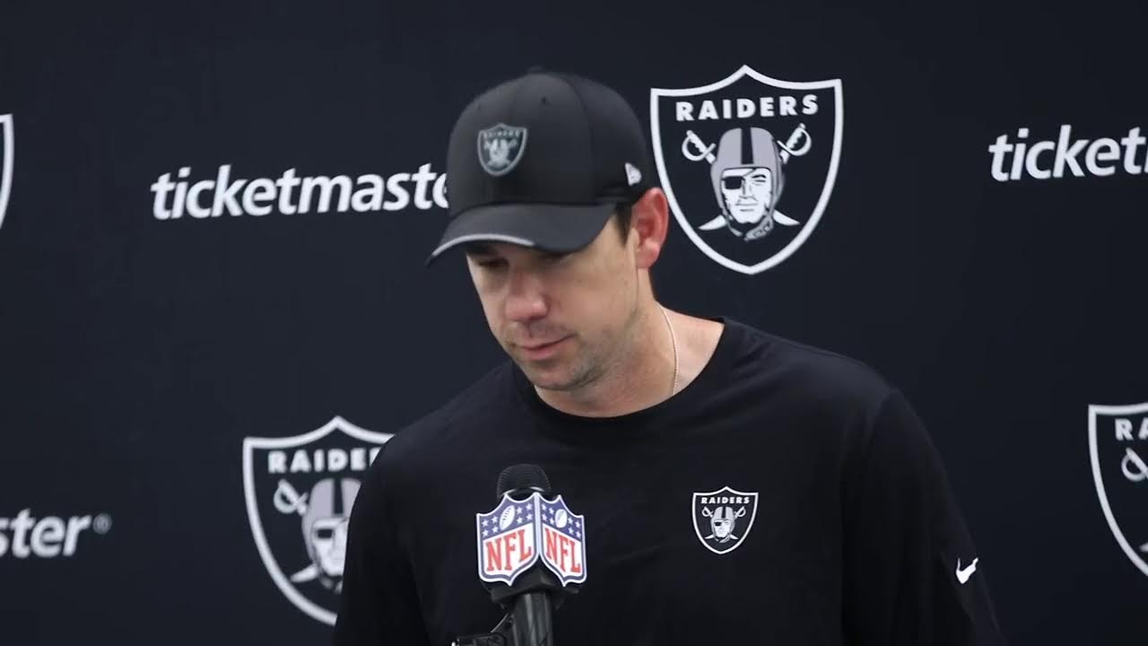 Live with Raiders coach Klint Kubiak