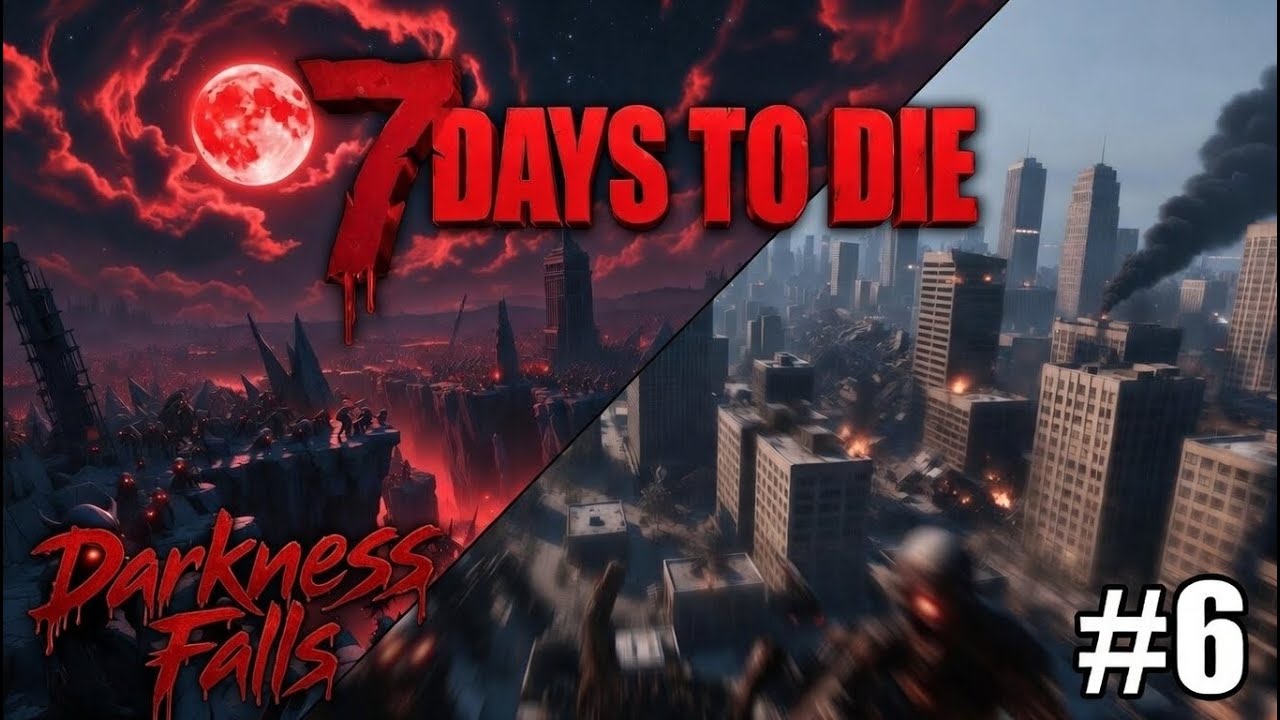 #6 7Days to Die: Darkness Falls. #7DaystoDie #mods