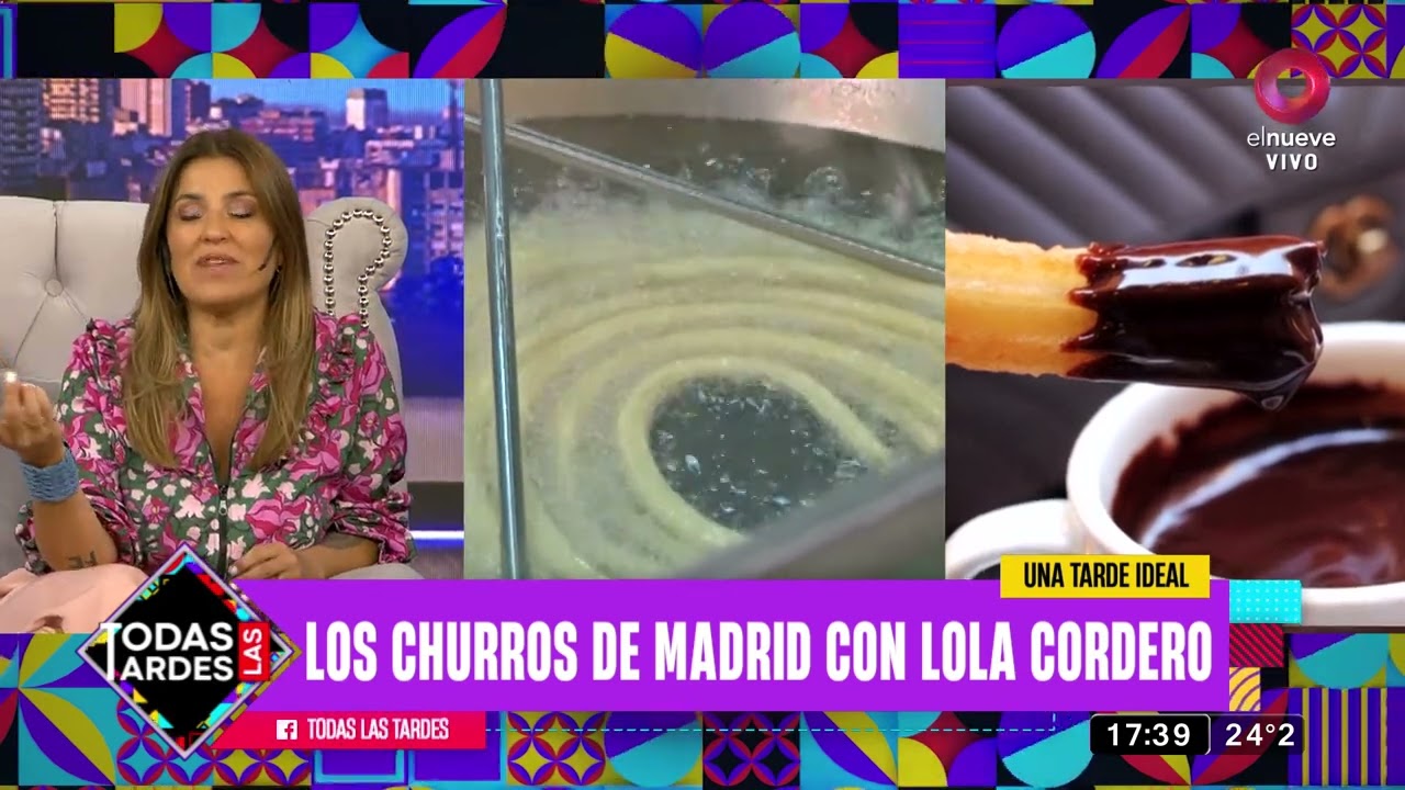 Conocemos los famosos churros madrile&ntilde;os junto a Lola Cordero