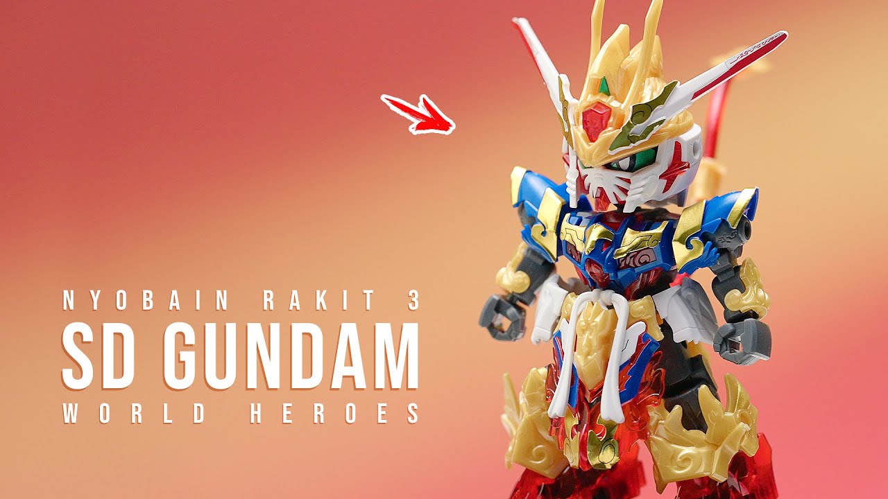 Nyobain Ngerakit 3 Gundam Unik Sekaligus - SD GUNDAM WORLD HEROES