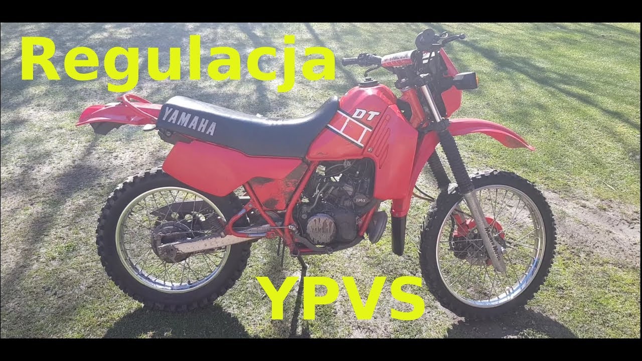Yamaha Dt 125 lc regulacja zaworu wydechowego ypvs