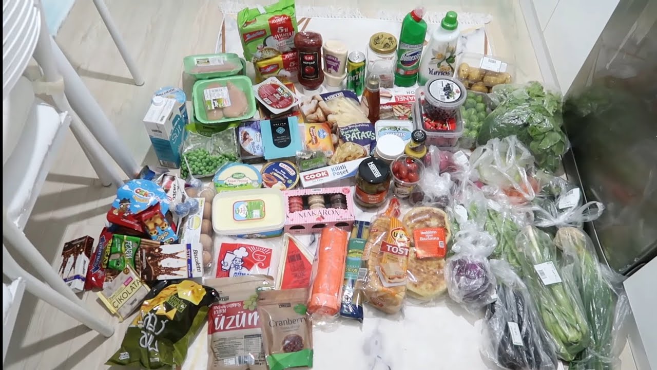 600 TL MARKET ALIŞVERİŞİ ✅ FİLE MARKETTEN NELER ALDIK❓TARİF VEREREK VİDEO ÇEKTİM 🙈