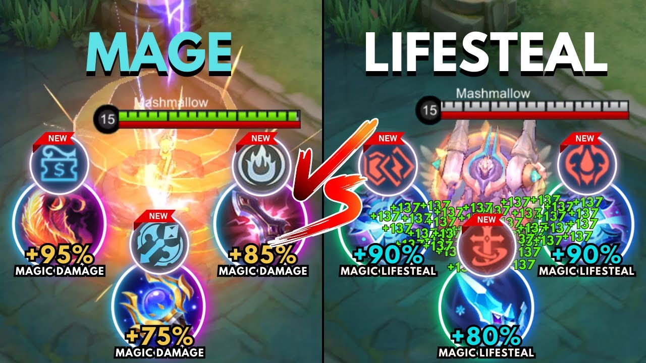 Edith Mage Build vs Edith Lifesteal Build