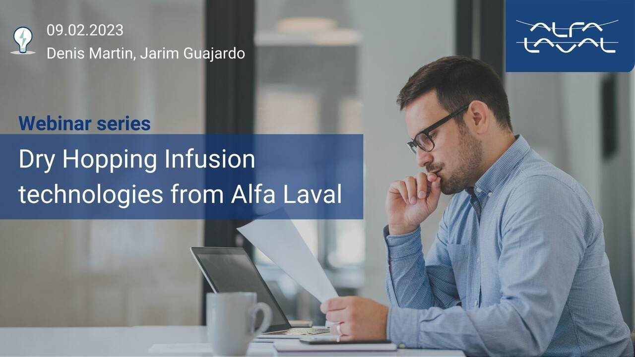 Kaip efektyviai atlikti sausą apyniavimą? - &bdquo;Alfa Laval&ldquo; internetinis seminaras