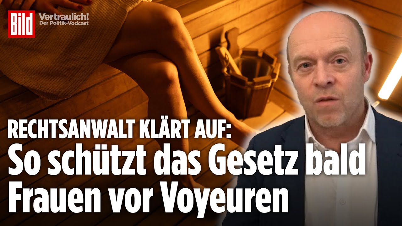 ENDE F&Uuml;R VOYEURE &ndash; jetzt drohen Strafen f&uuml;r heimliche Aufnahmen | Vertraulich-Clips
