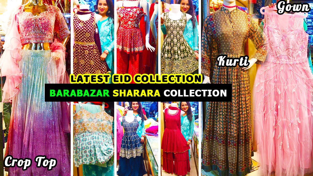Barabazar Sharara Dress | Barabazar Gown Collection | Indo Western Dresses for Women | Kurti