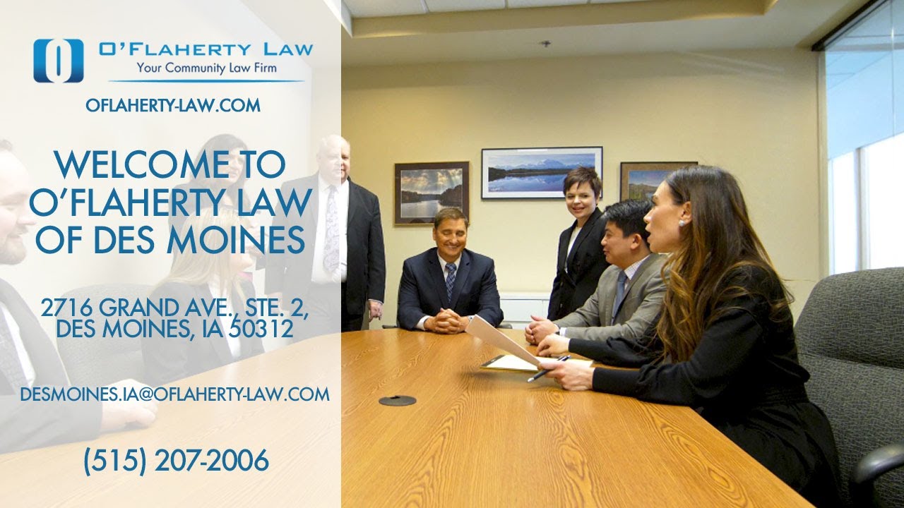 O'Flaherty Law of Des Moines | Welcome to Our Law Firm