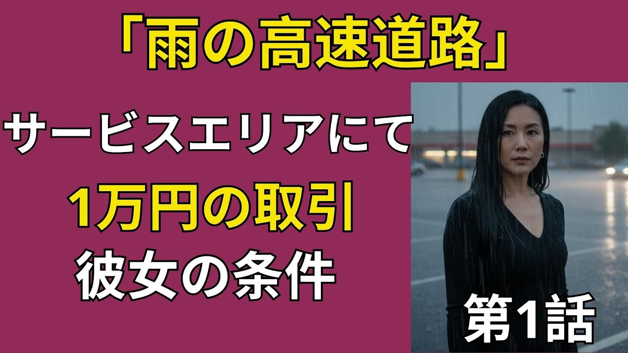 【シニア恋愛】第1話 高速道路のサービスエリアで「3,000円で全部お任せ」…トラック運転手の欲求を満たす女性の衝撃提案｜黄昏恋愛｜老後実話｜シニア実話｜オーディオブック｜実話 | シニア恋の夜