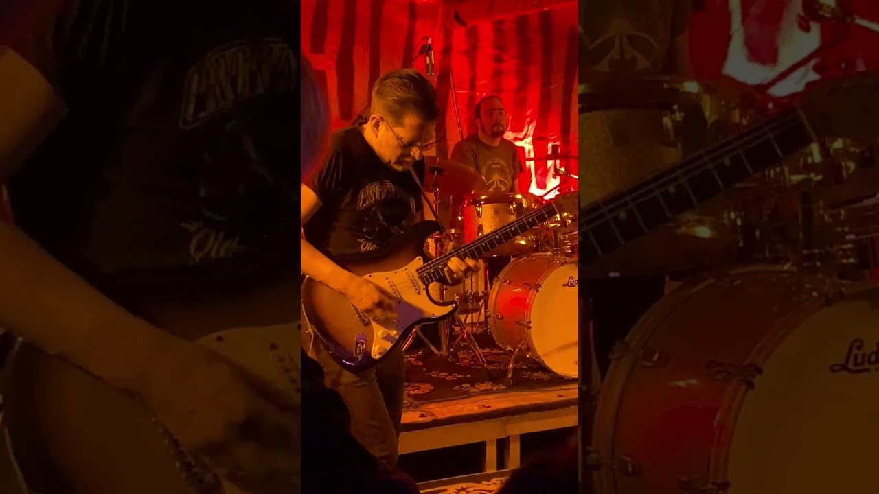 32/20 BLUES BAND - Apolda Bluesfasching 2024 - Walk on hot coals Guitar Solo