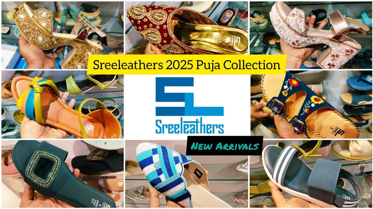Sreeleathers Latest Womens Footwear Collection For Durga Puja 2025: A Must-See | Sreeleathers 2025 |
